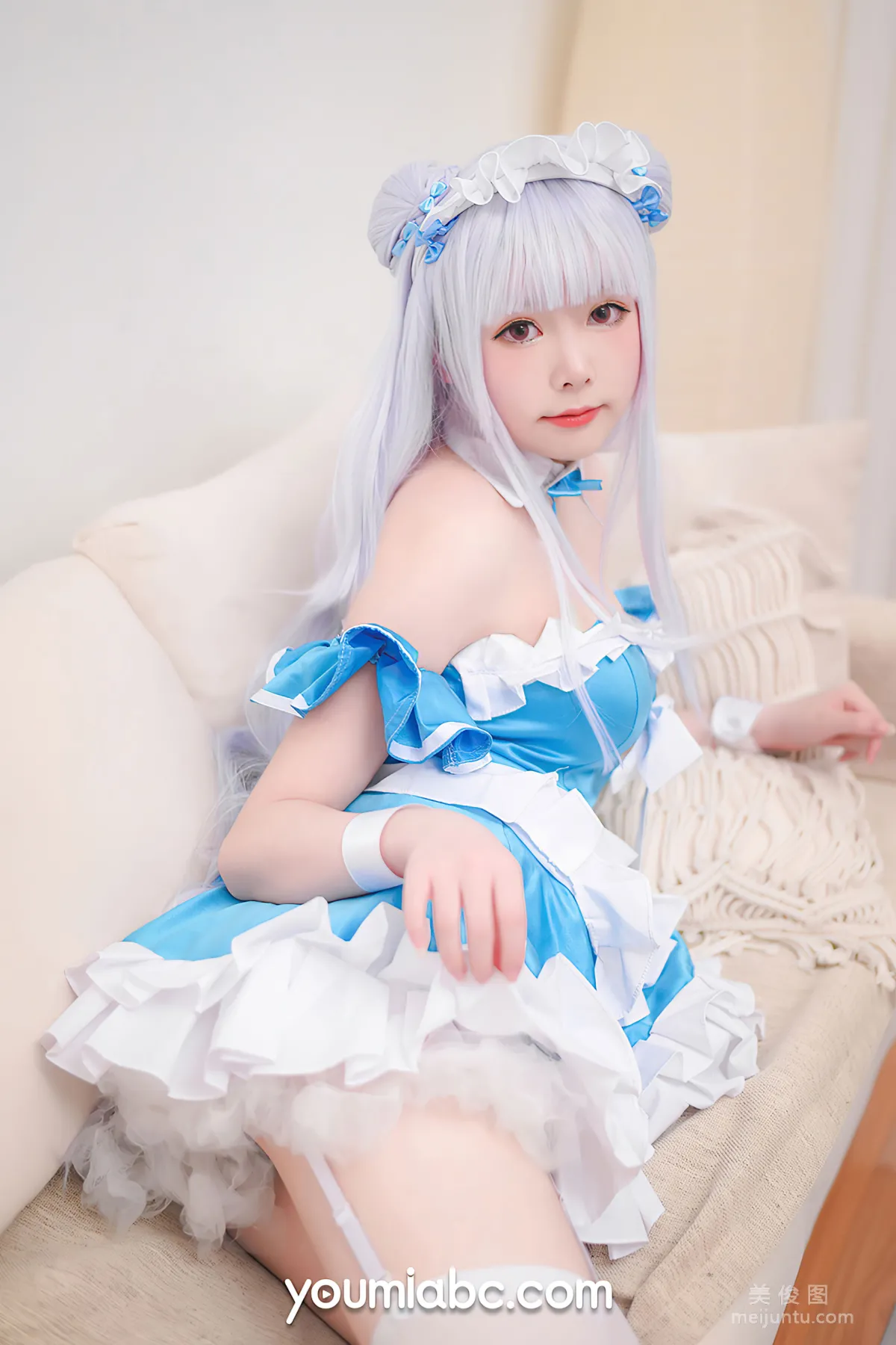 [尤蜜YouMi]  向小圆 - 小天鹅女仆2