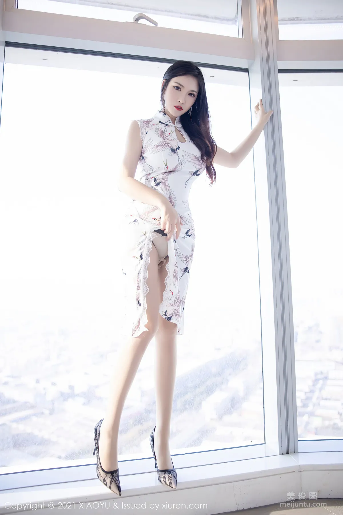 [語畫界XIAOYU] Vol.558 喬漫妮mina - 浪漫韻味旗袍 3