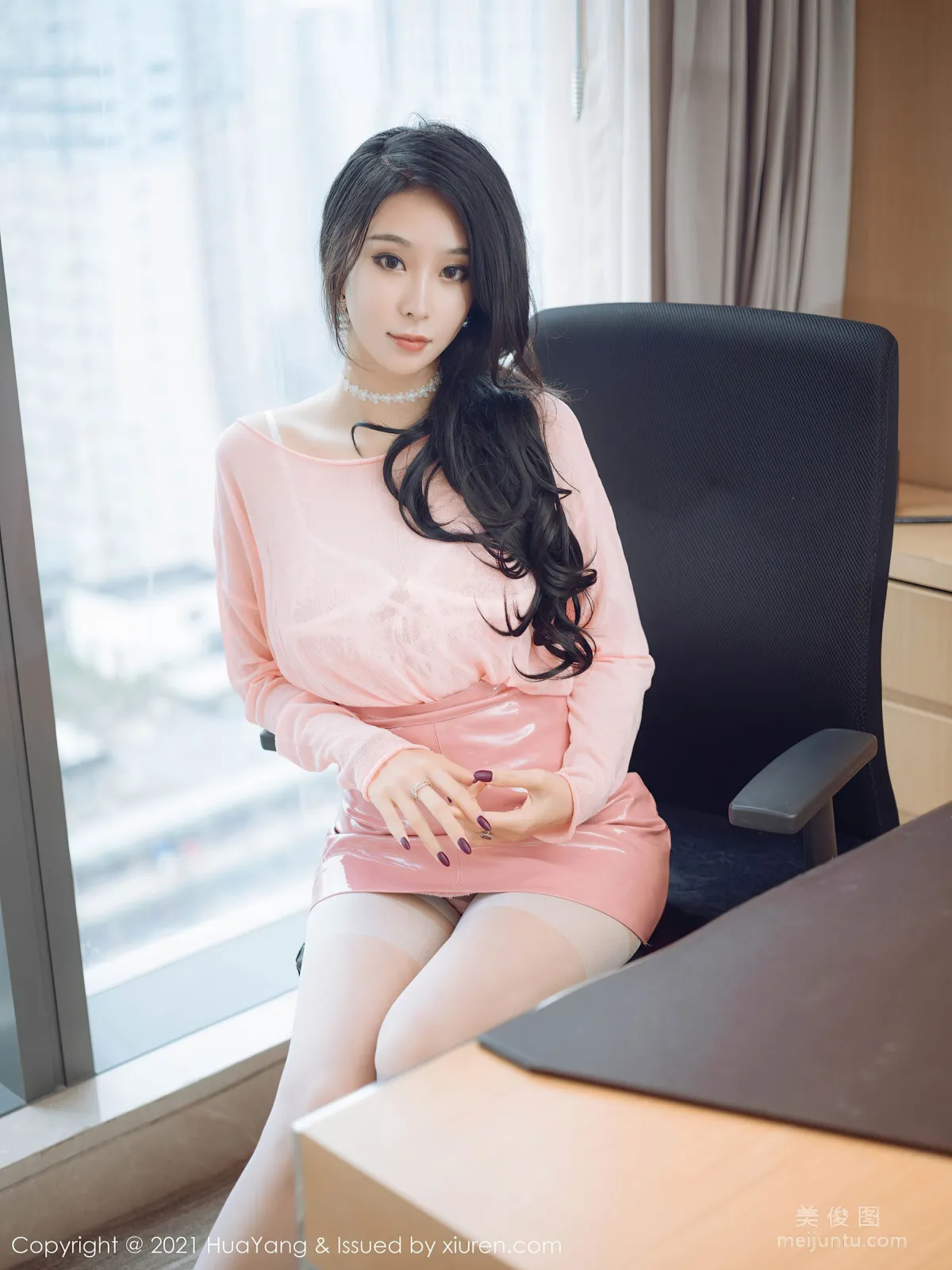 [花漾HuaYang] Vol.411 蓝夏Akasha - 丰满多姿诱人姿态2