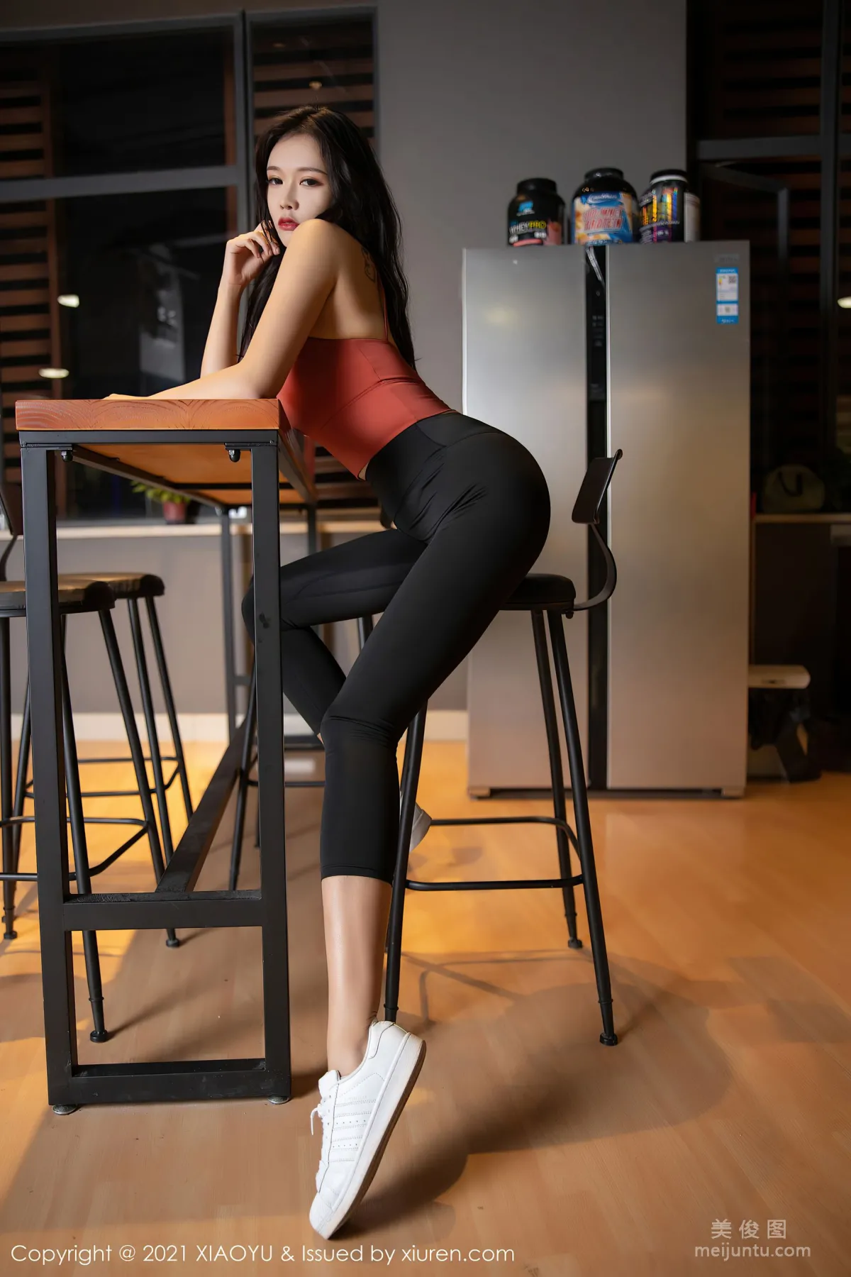 [語畫界XIAOYU] Vol.555 娜比 - 緊身運動服 59