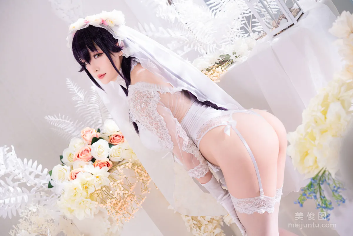[网红COSER] 星之迟迟 - 纯白と漆黑《吾妻》写真10