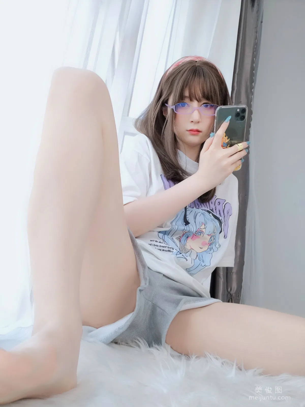 [網紅寫真] Coser小姐姐白銀 - 宅家女友 套圖 37