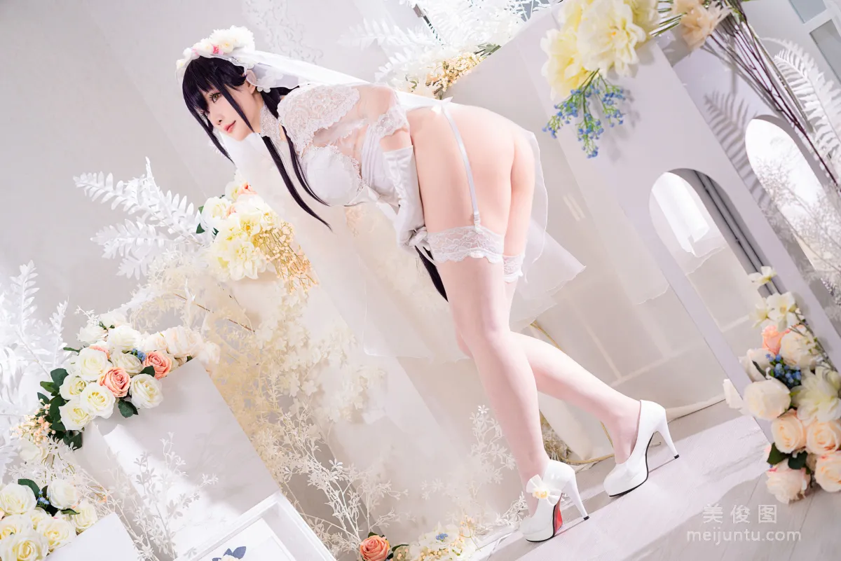 [网红COSER] 星之迟迟 - 纯白と漆黑《吾妻》写真14