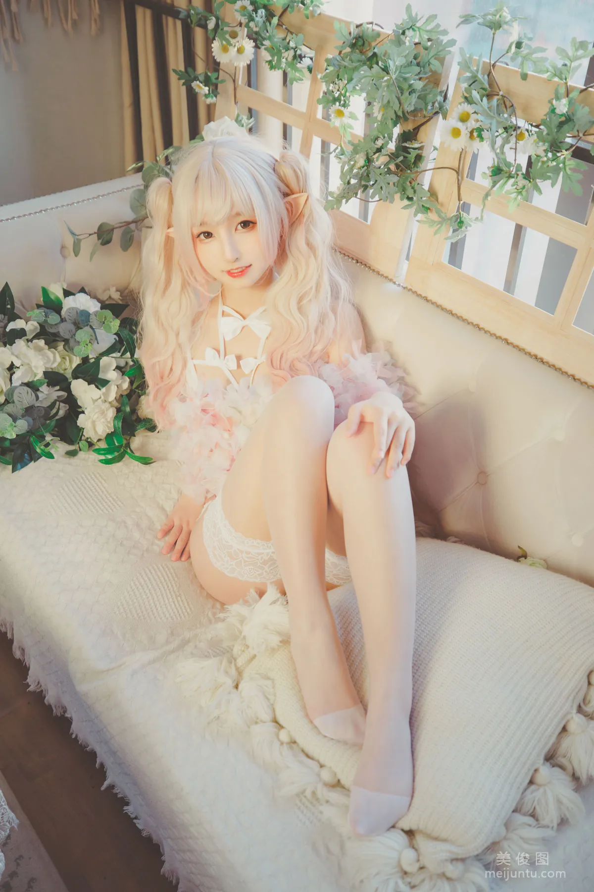 [網紅COSER] 神楽闆真冬 之柔らかい永遠 寫真套圖 95