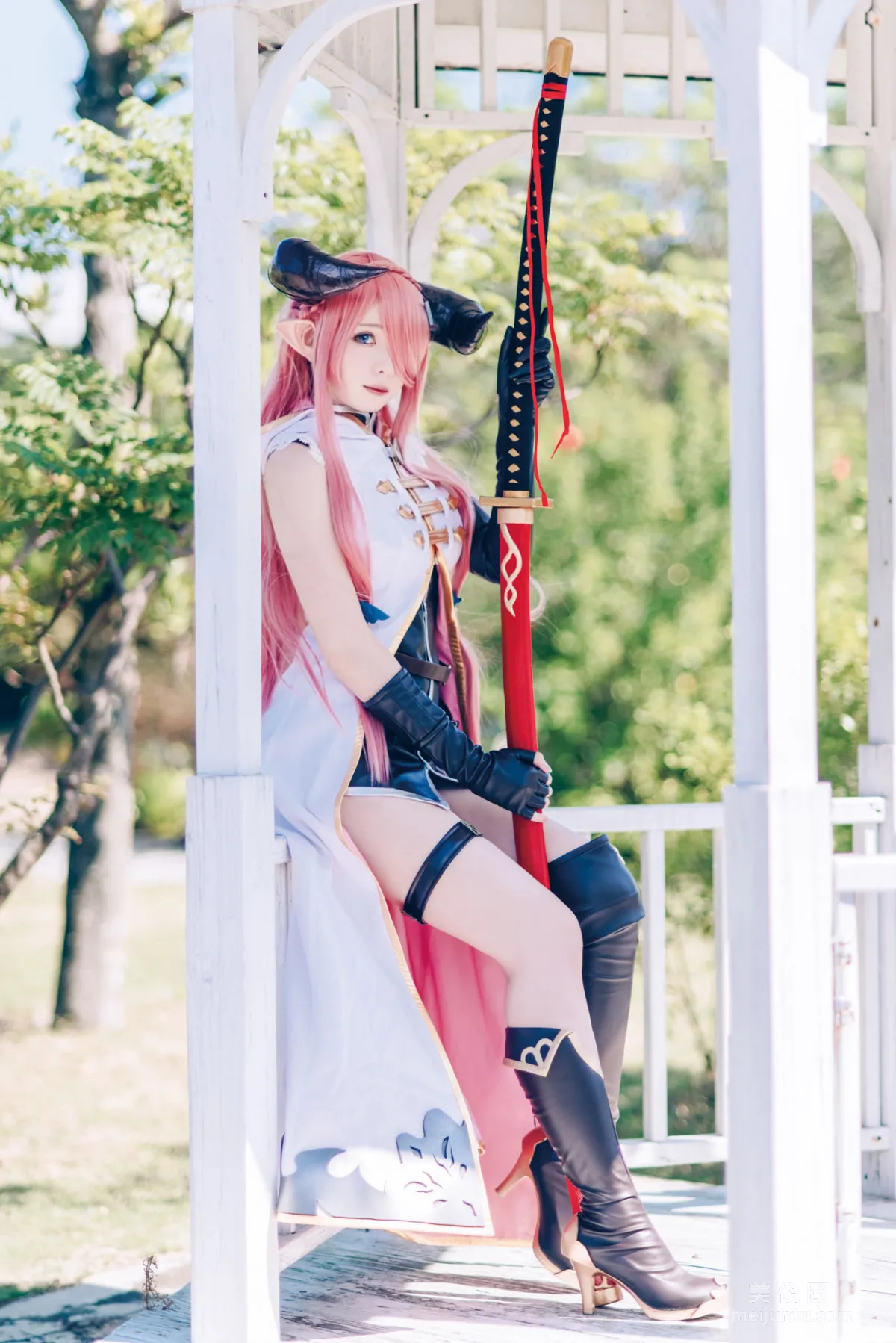 [網紅COSER] 微博妹紙霜月shimo - 碧藍幻想 娜爾梅亞 60