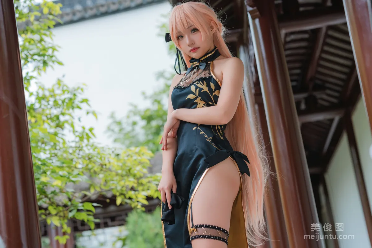 [網紅COSER] Mime彌美 - 少女前線 OTS-14 紫雨心 寫真套圖 19