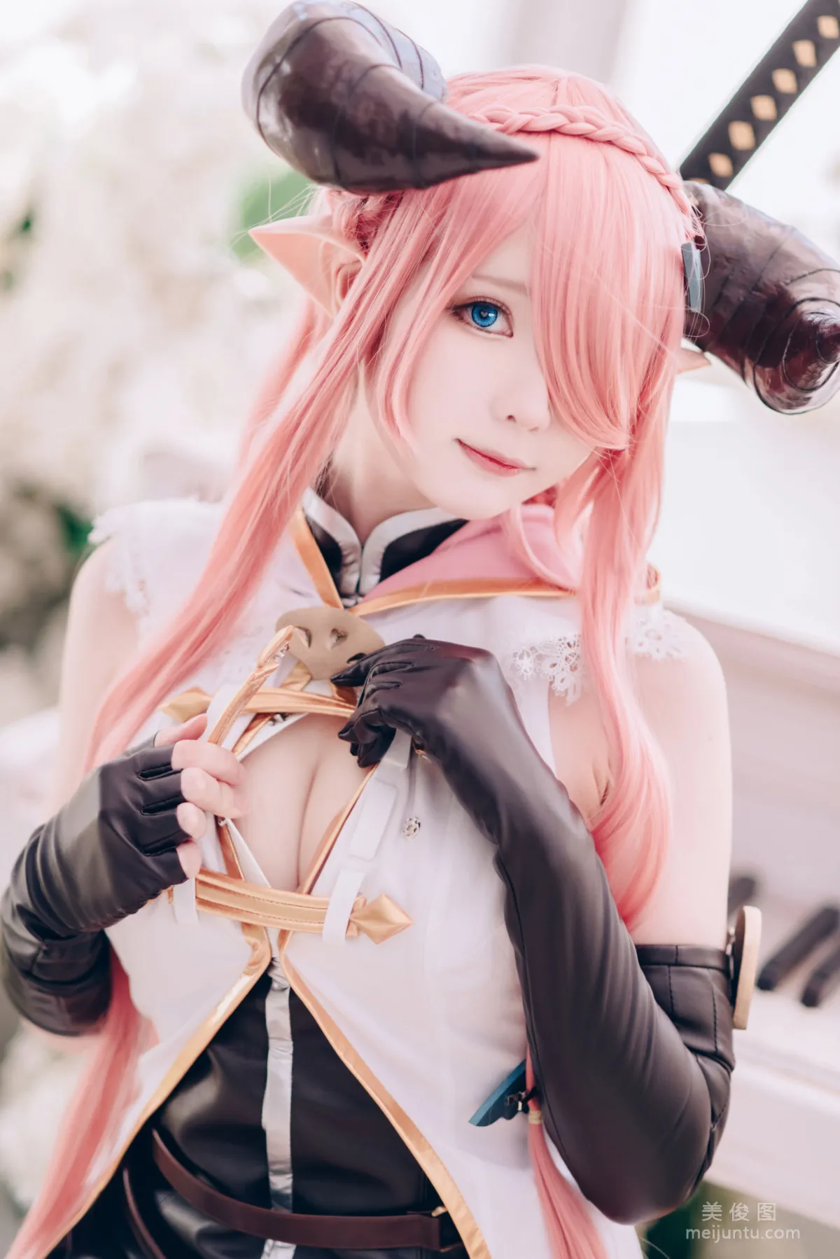 [網紅COSER] 微博妹紙霜月shimo - 碧藍幻想 娜爾梅亞 49