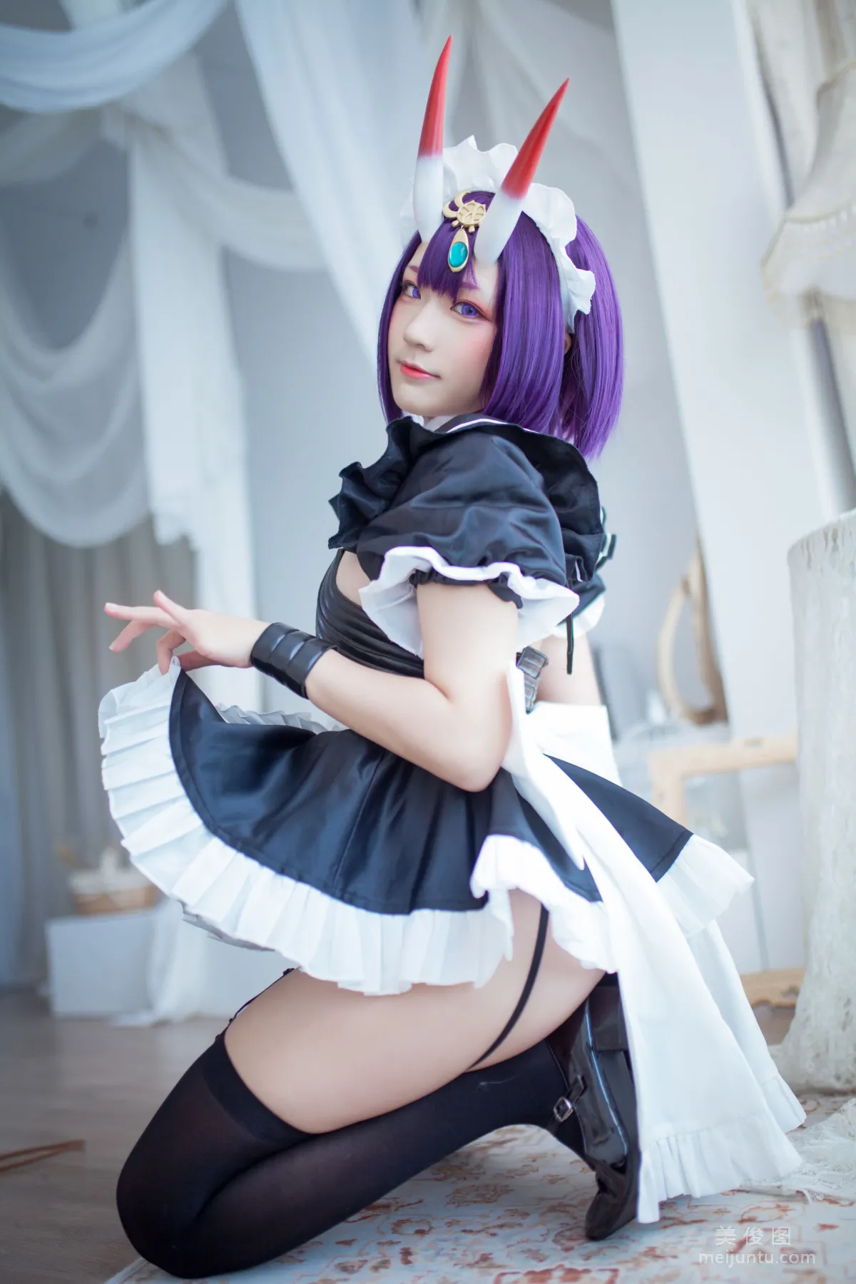 [網紅COSER] 動漫博主Mime彌美 - 酒呑童子女仆 14