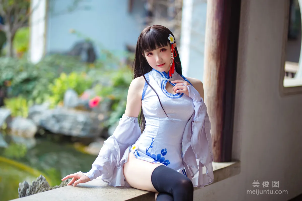 [網紅COSER寫真] Coser瓜希醬福利 - 碧藍航線 逸仙 5