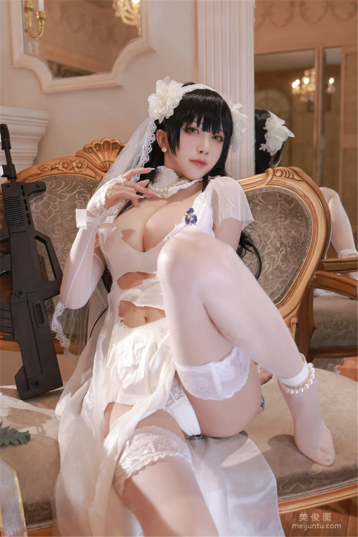 [網紅COSER] 動漫博主水淼aqua - 少女前線 OTS14 ＆Type95 31