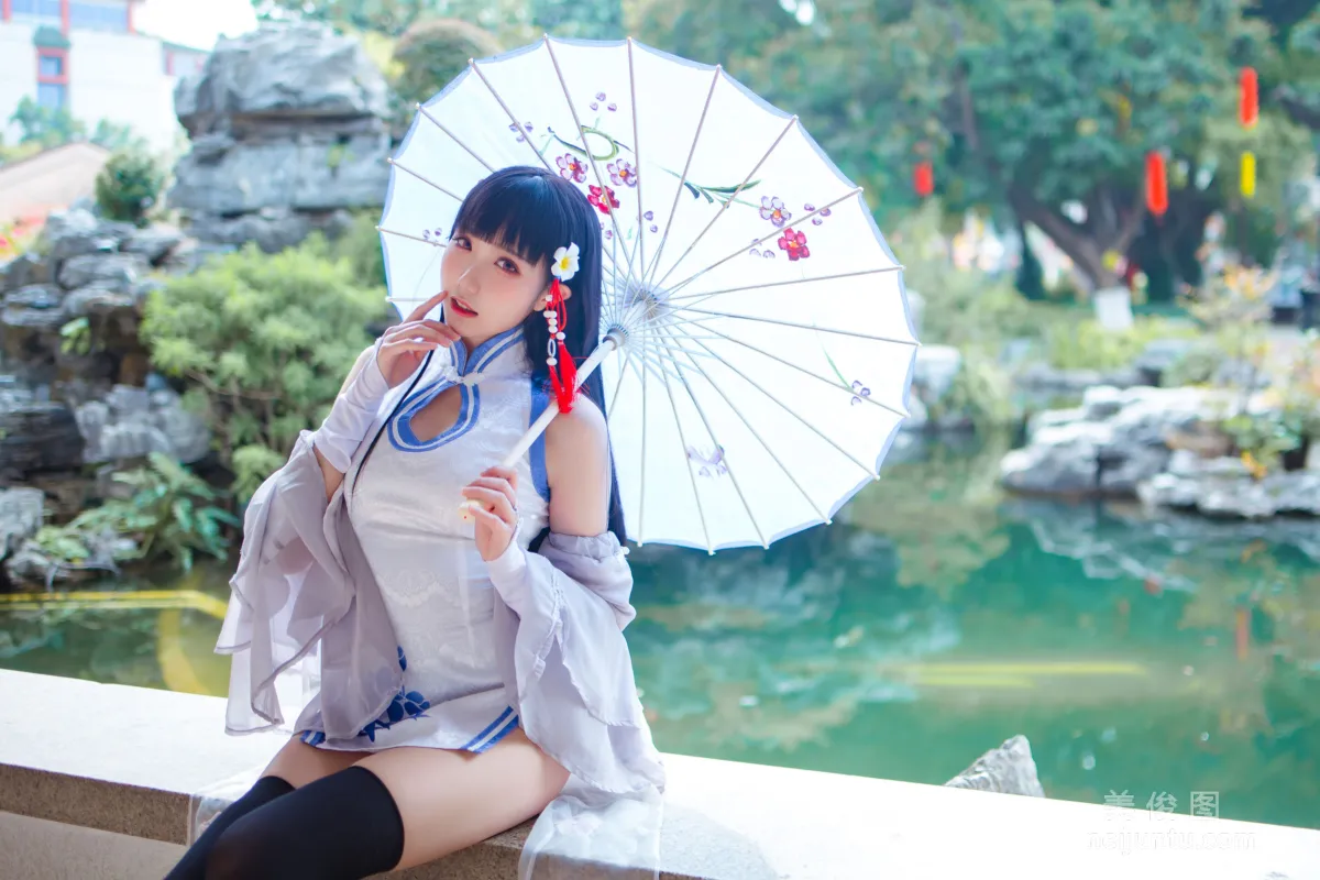 [網紅COSER寫真] Coser瓜希醬福利 - 碧藍航線 逸仙 8