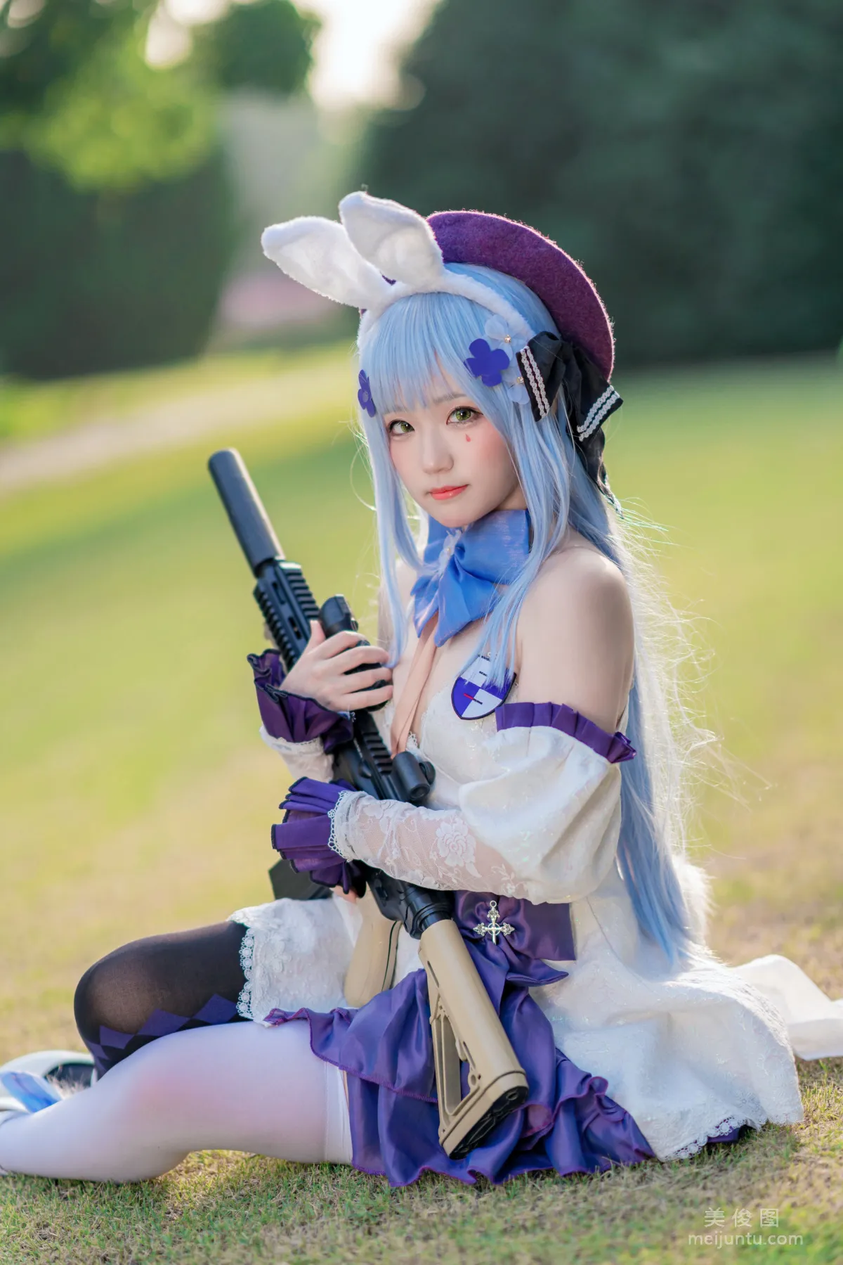 [網紅COSER寫真] 動漫博主Mime彌美 - 少女前線 HK416 11