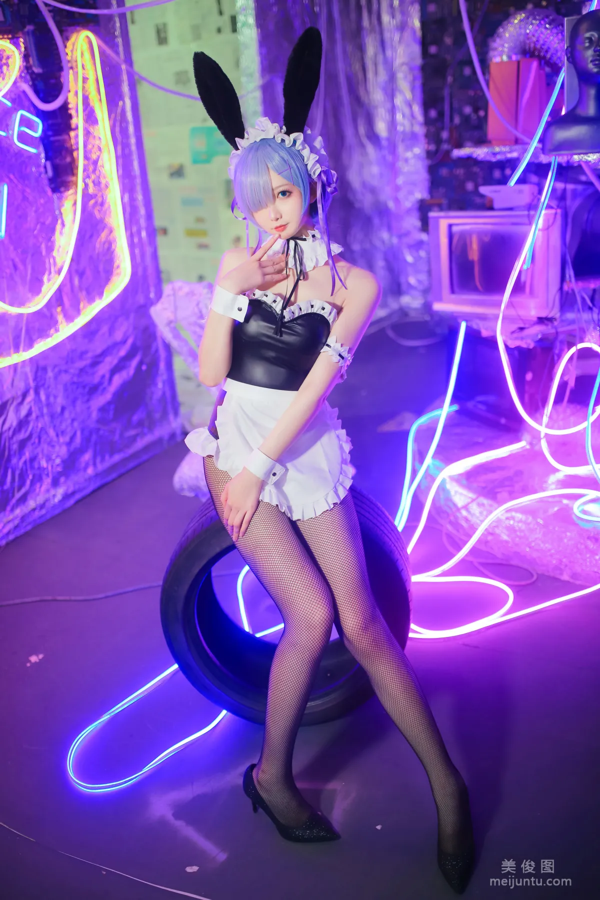 [網紅COSER] 動漫博主封疆疆v - 蕾姆兔女郎 2