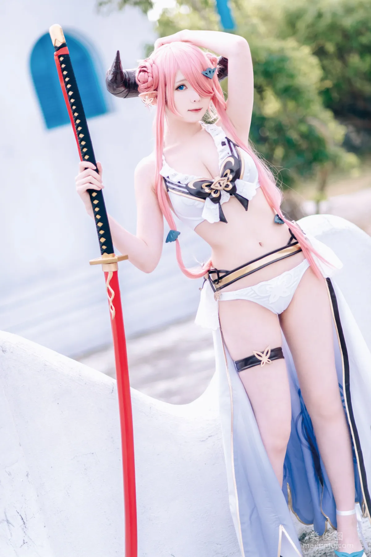 [網紅COSER] 微博妹紙霜月shimo - 碧藍幻想 娜爾梅亞 22