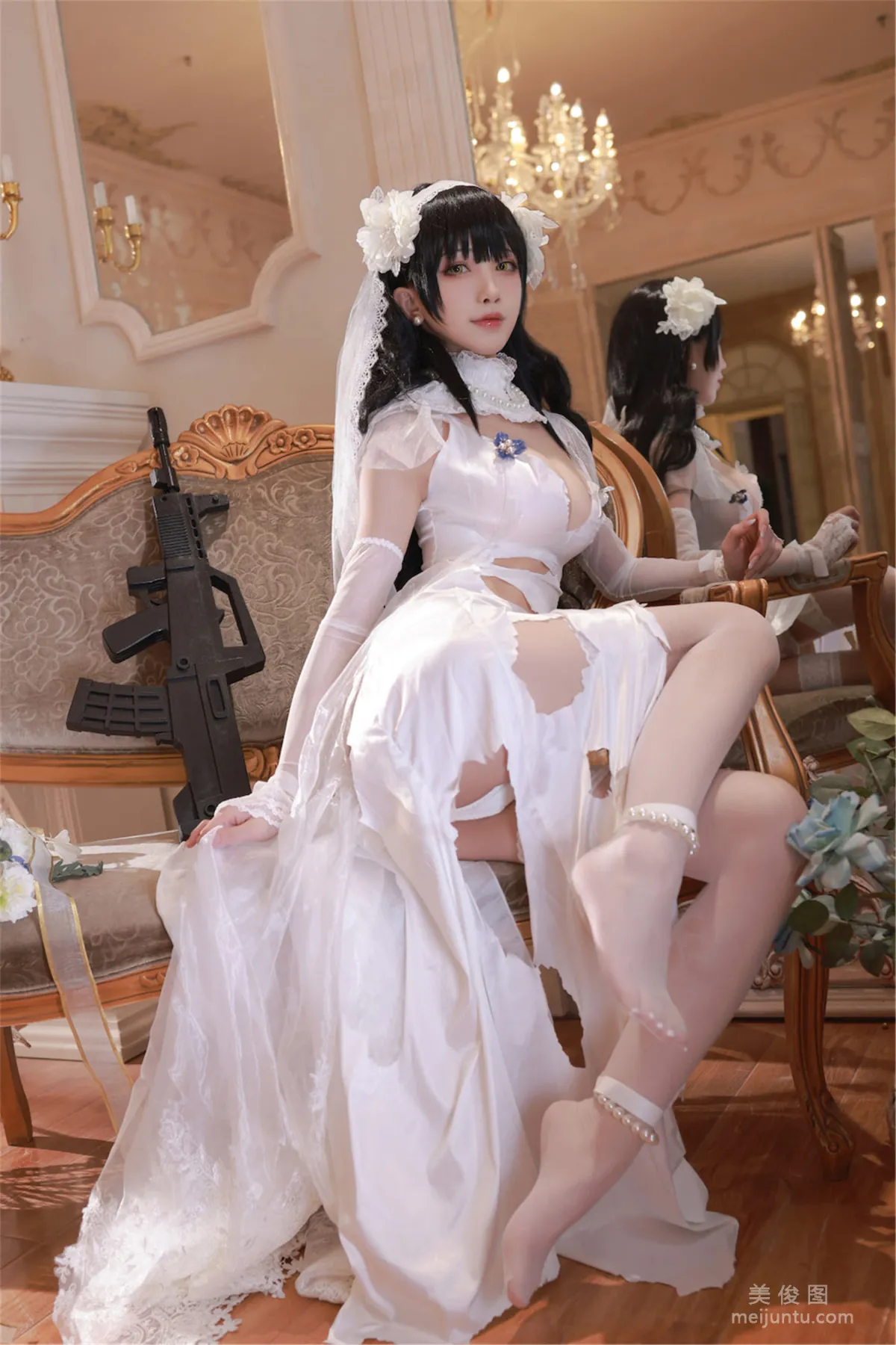 [網紅COSER] 動漫博主水淼aqua - 少女前線 OTS14 ＆Type95 32