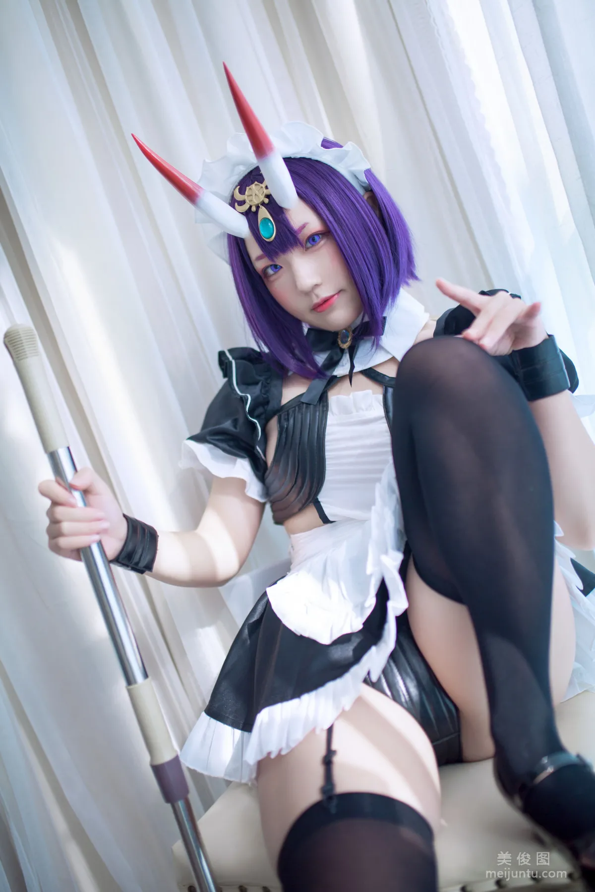 [網紅COSER] 動漫博主Mime彌美 - 酒呑童子女仆 4