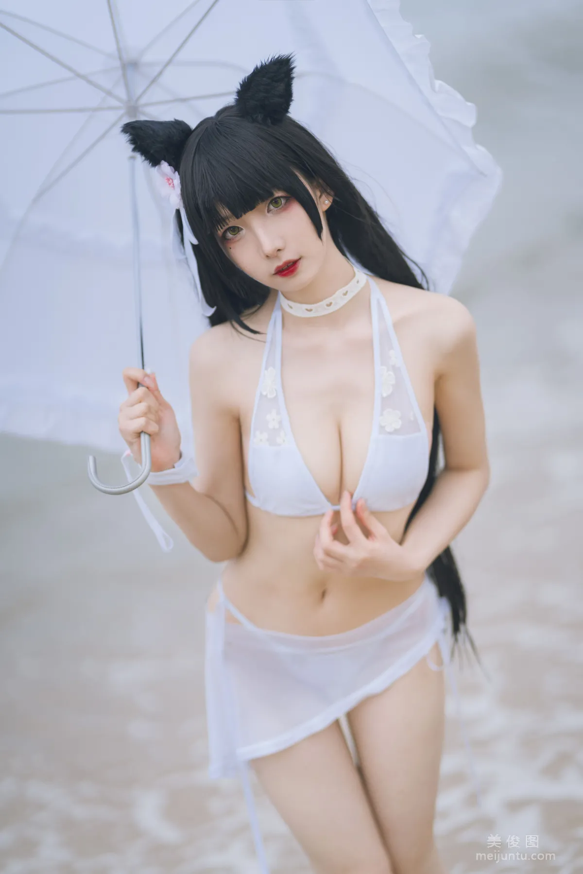 [網紅COSER] 動漫博主封疆疆v - 愛宕泳裝 9