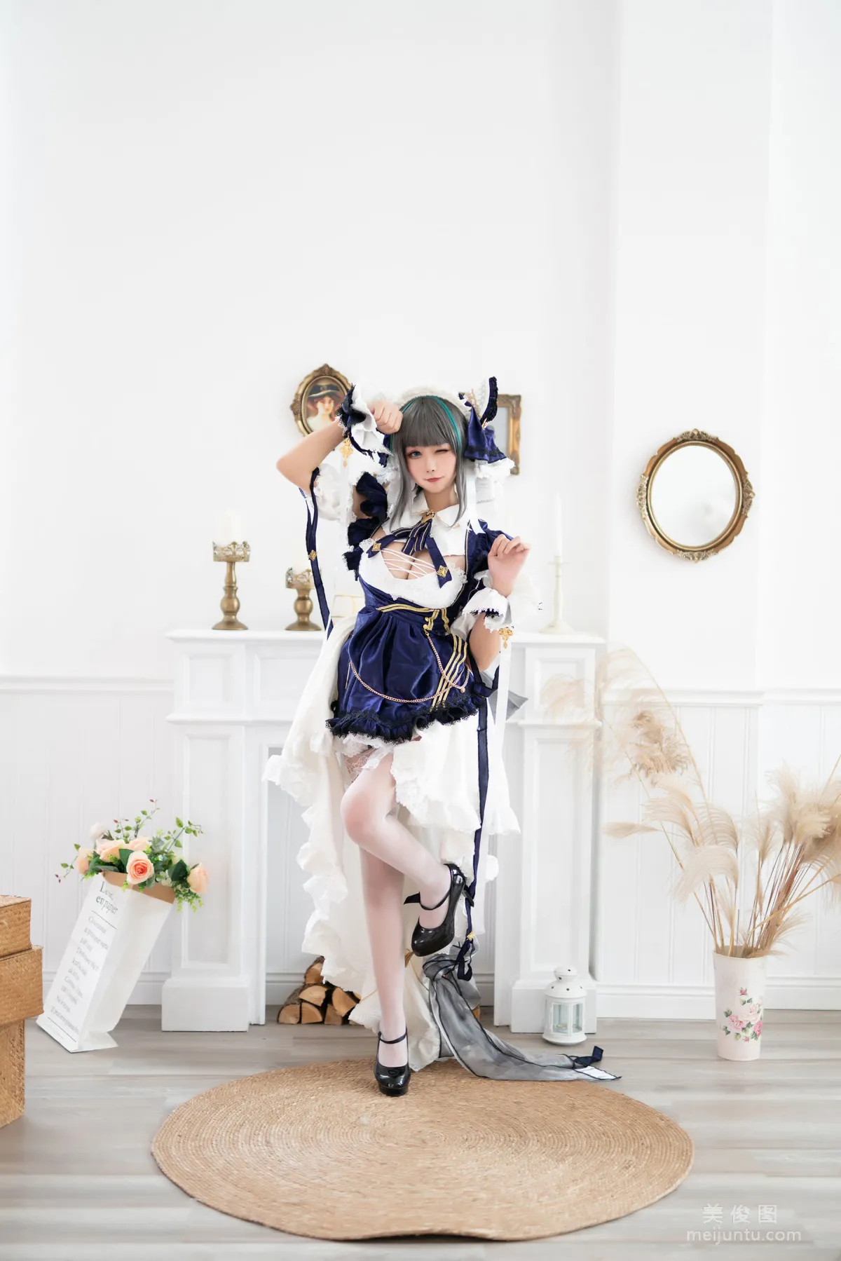 [網紅COSER] 微博妹子Momoko葵葵 - 柴郡 18