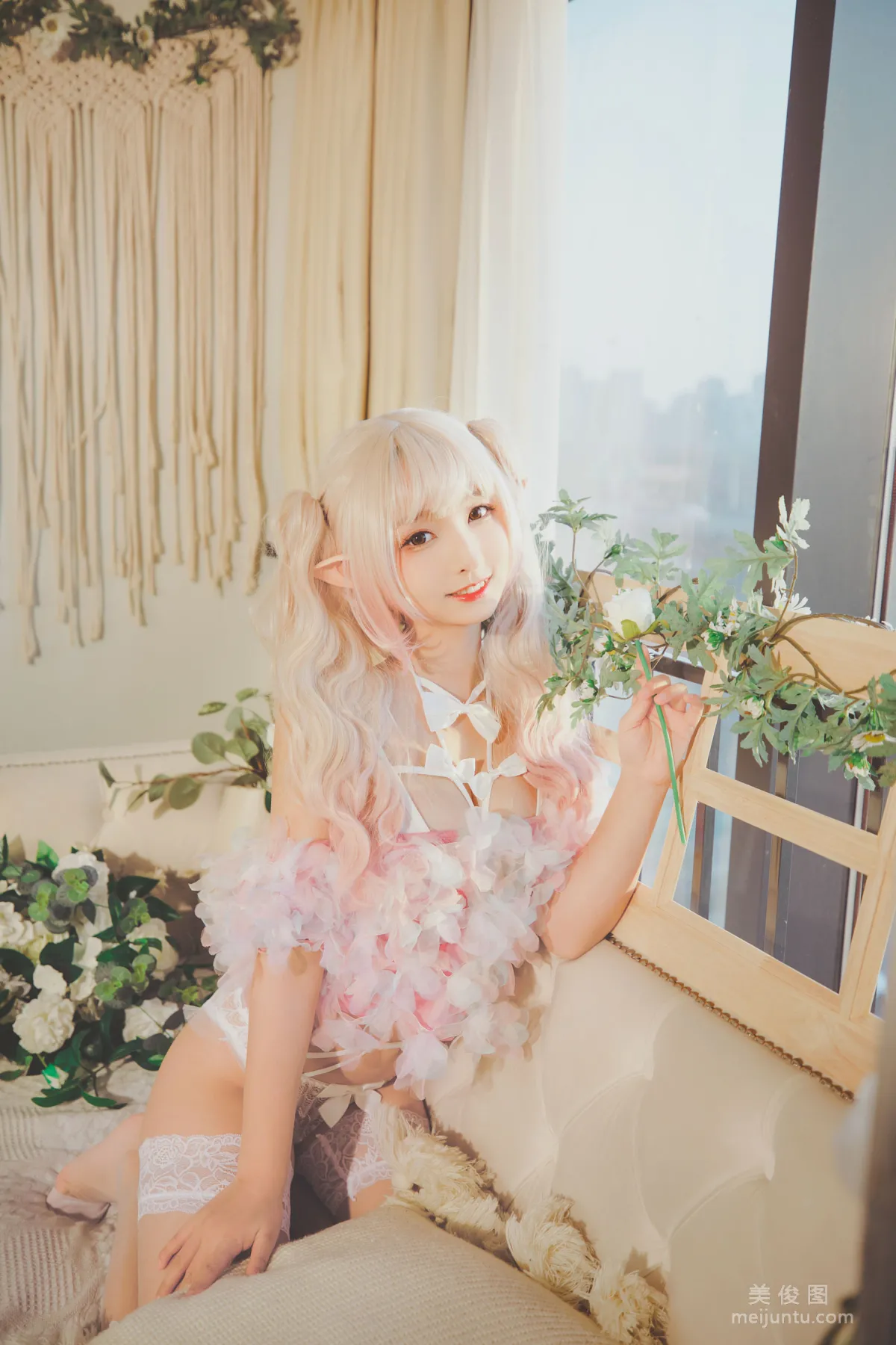[網紅COSER] 神楽闆真冬 之柔らかい永遠 寫真套圖 89