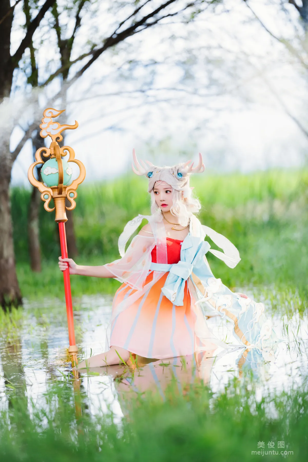 [網紅COSER] 桜桃喵 - 小鹿 寫真套圖 13