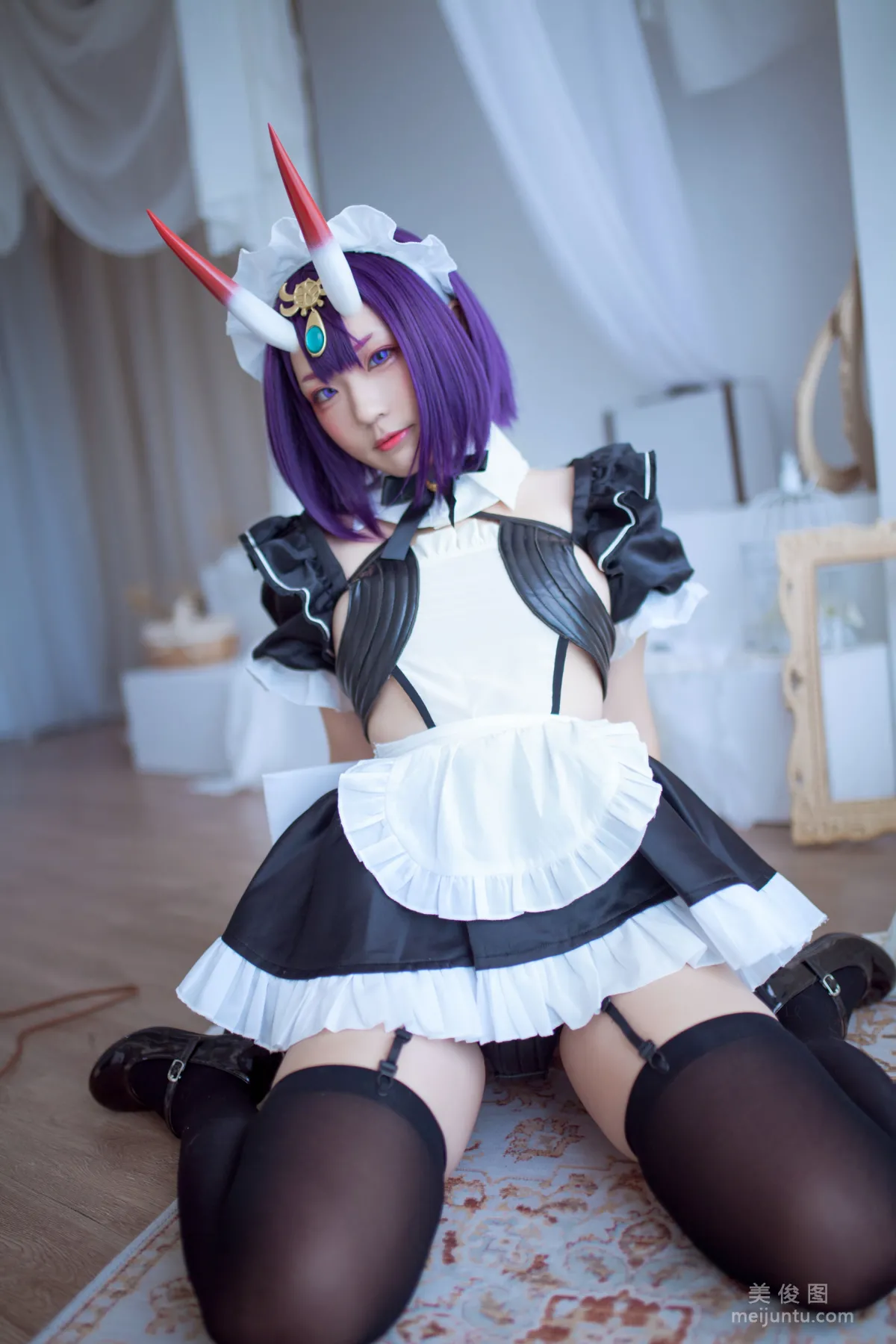 [網紅COSER] 動漫博主Mime彌美 - 酒呑童子女仆 12
