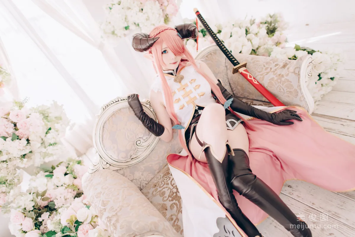 [網紅COSER] 微博妹紙霜月shimo - 碧藍幻想 娜爾梅亞 71
