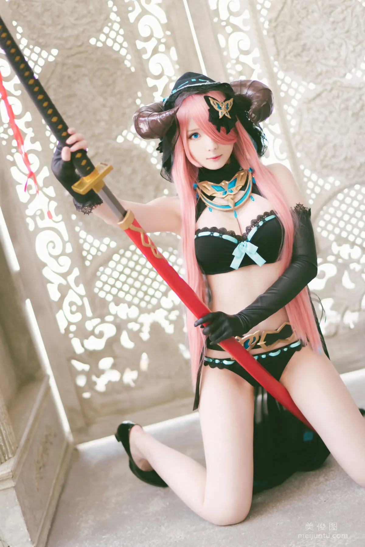 [網紅COSER] 微博妹紙霜月shimo - 碧藍幻想 娜爾梅亞 29