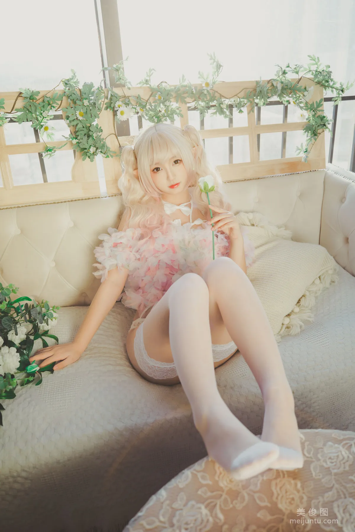 [網紅COSER] 神楽闆真冬 之柔らかい永遠 寫真套圖 129