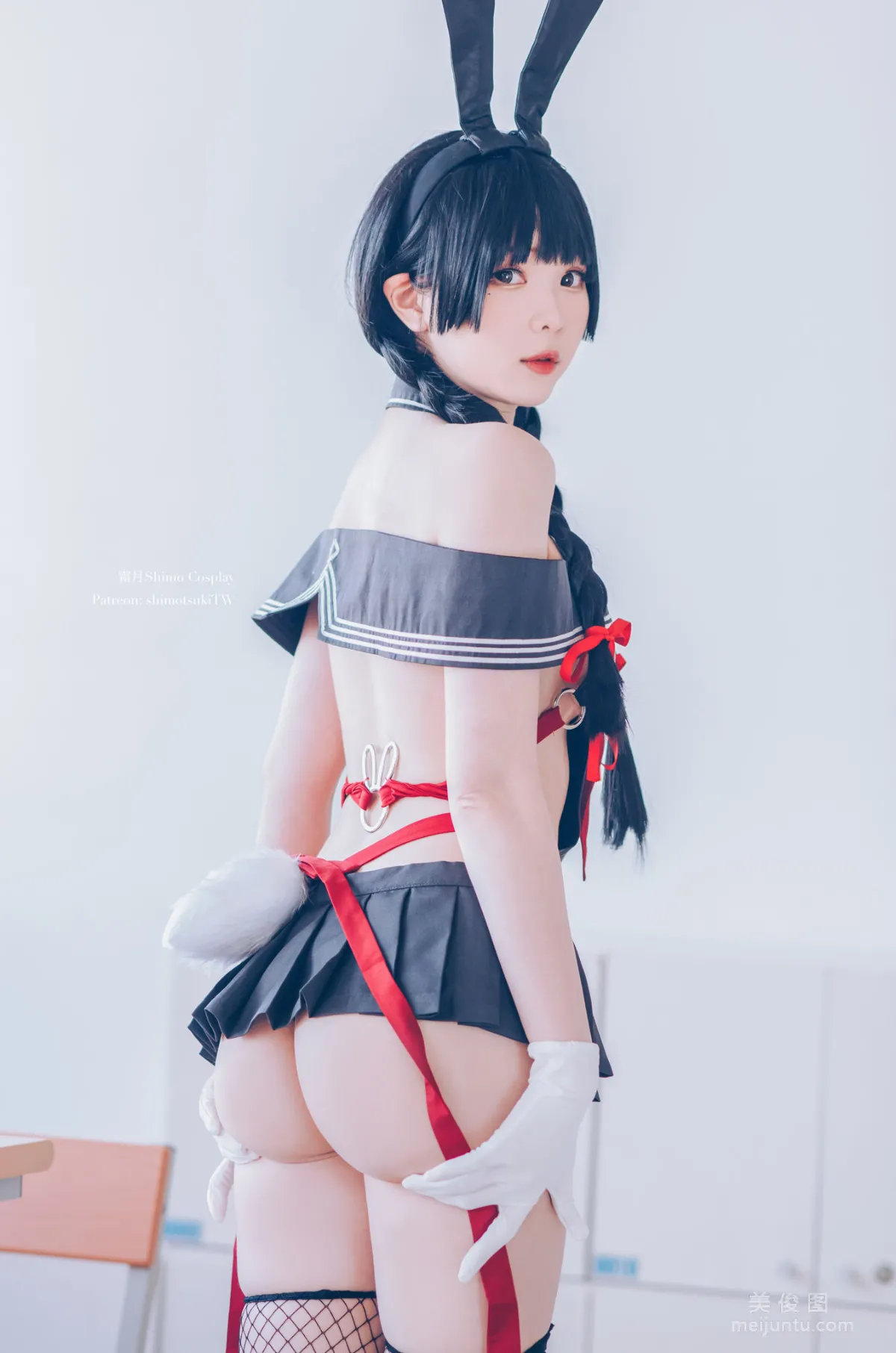 [網紅COSER] 微博妹紙霜月shimo - 卯月桃子 水手服兔女郎 4