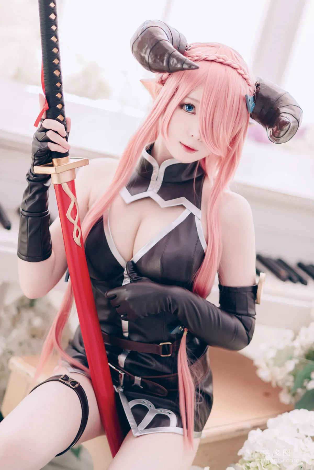 [網紅COSER] 微博妹紙霜月shimo - 碧藍幻想 娜爾梅亞 46