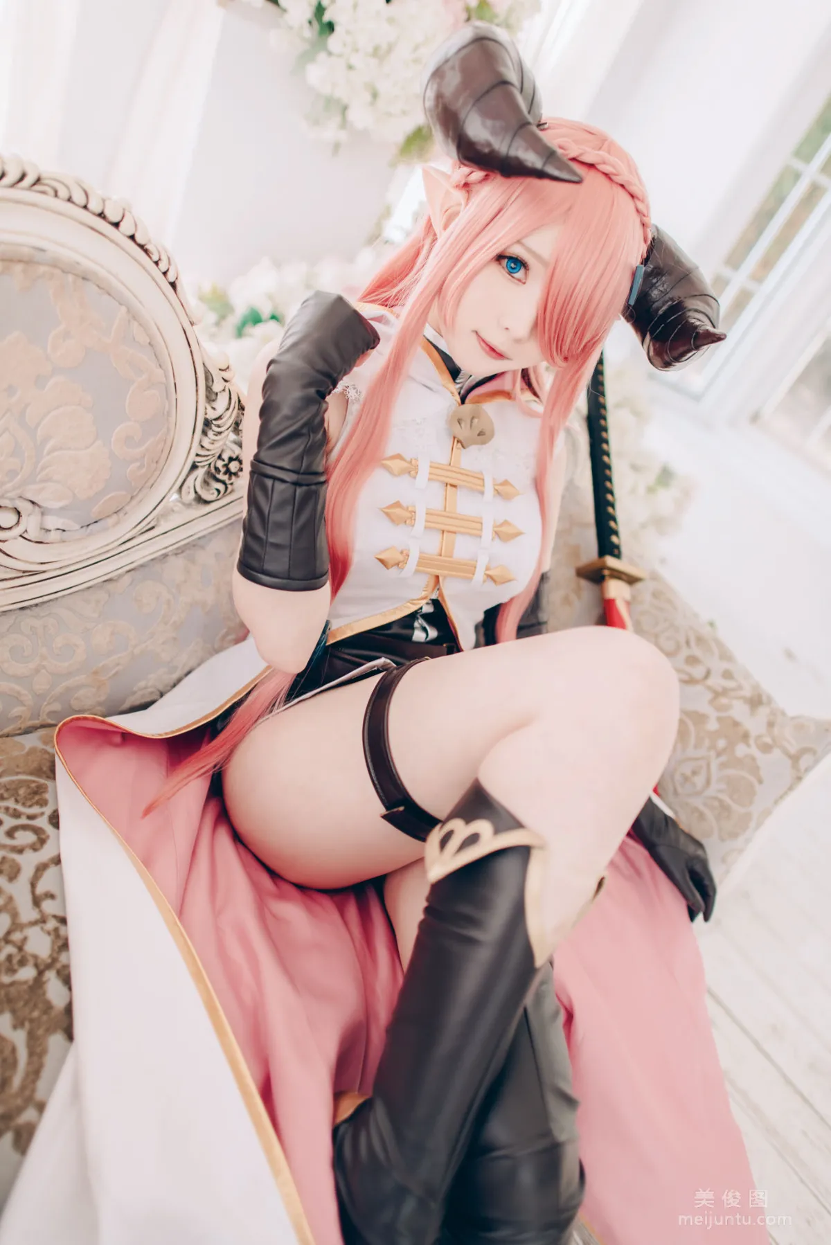 [網紅COSER] 微博妹紙霜月shimo - 碧藍幻想 娜爾梅亞 69