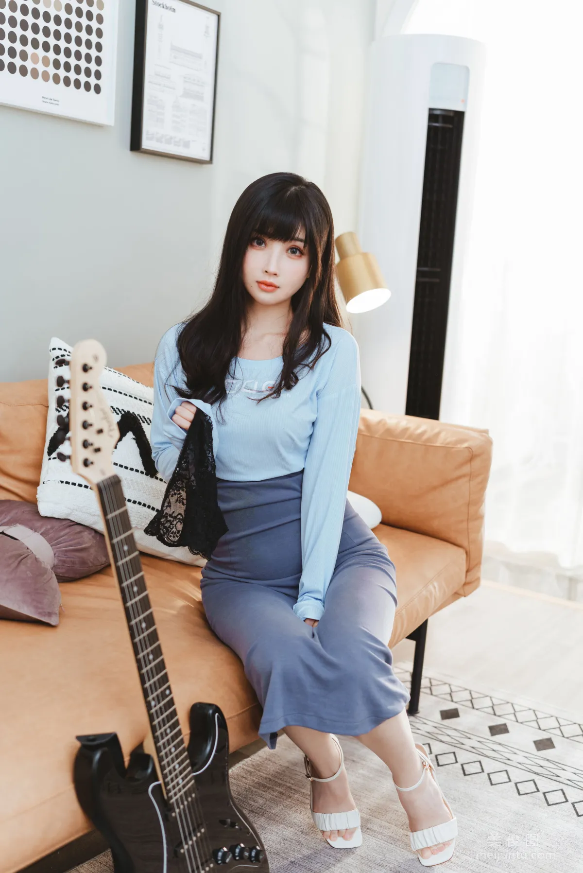 [網紅COSER] rioko涼涼子 - 吉他妹妹系帶裙 26