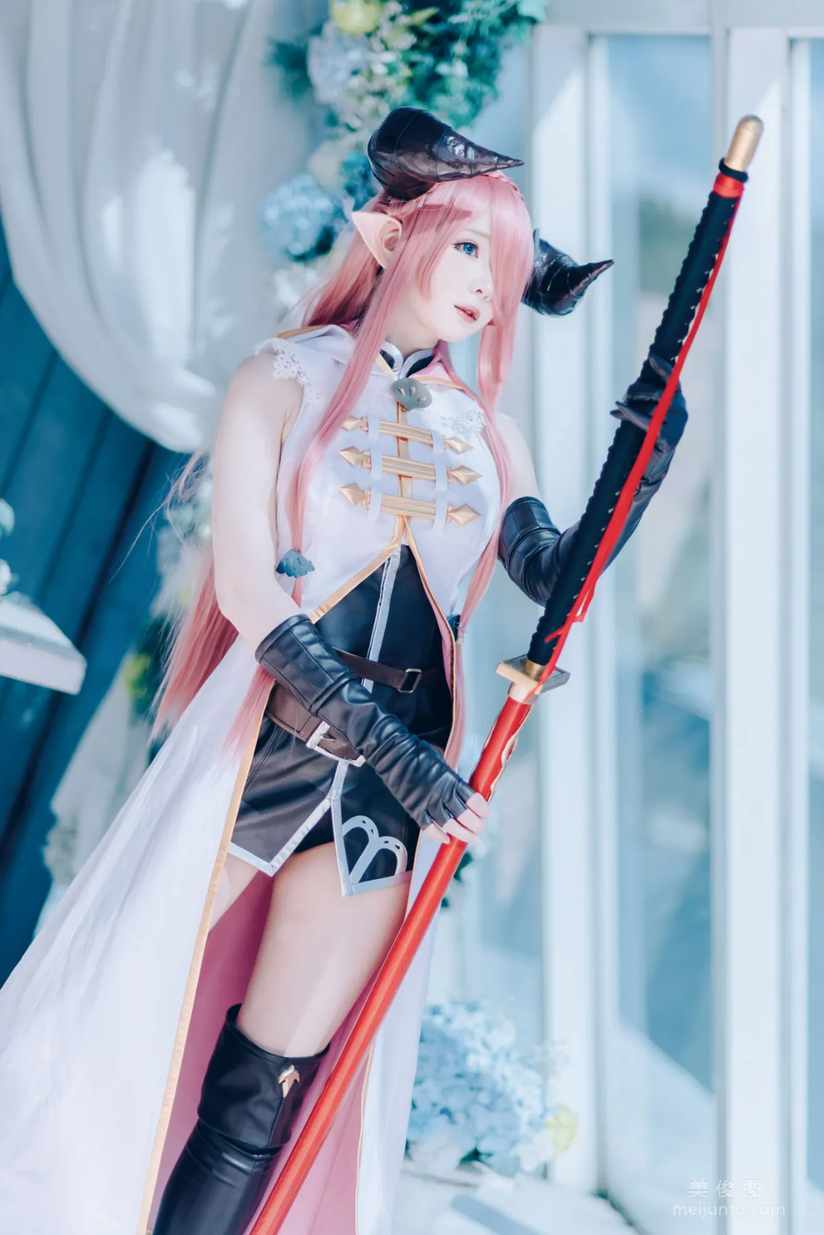 [網紅COSER] 微博妹紙霜月shimo - 碧藍幻想 娜爾梅亞 56