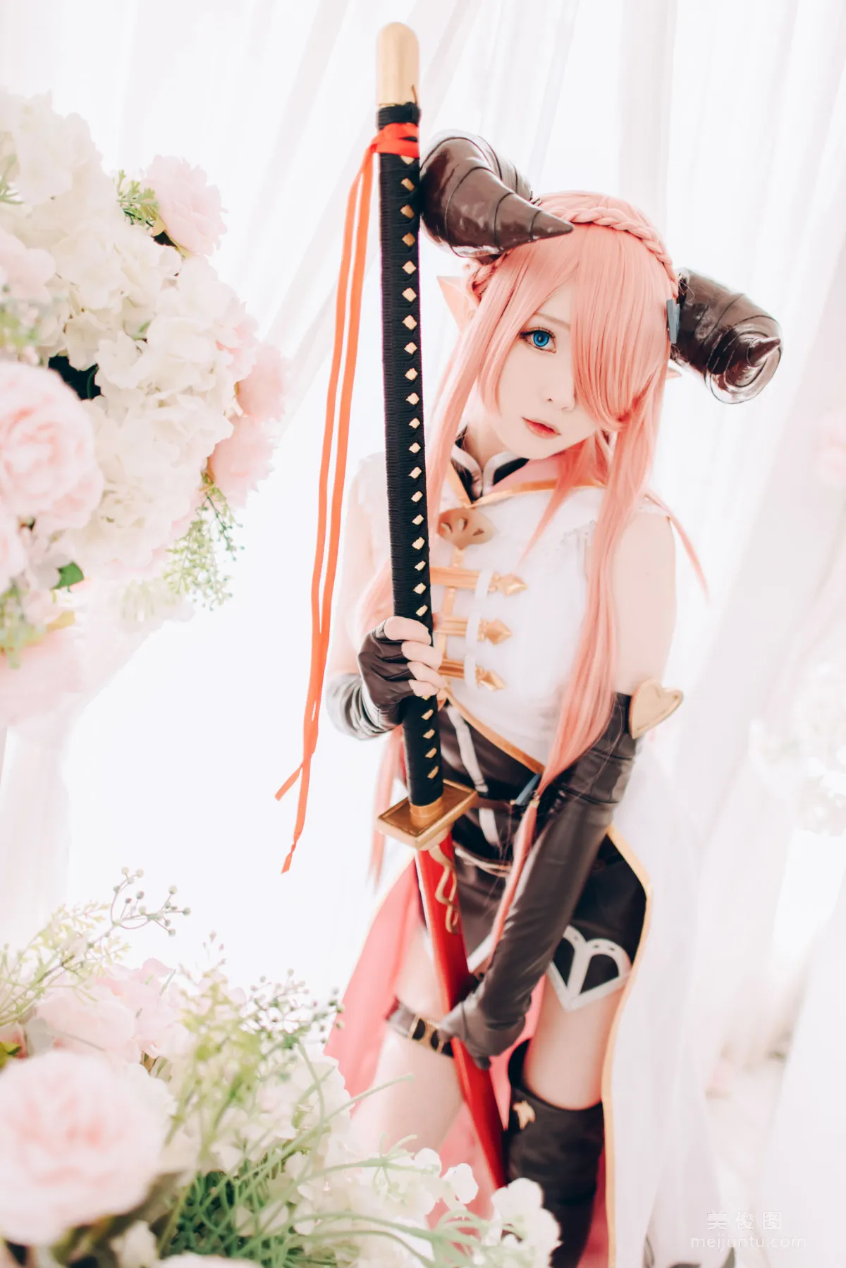 [網紅COSER] 微博妹紙霜月shimo - 碧藍幻想 娜爾梅亞 63