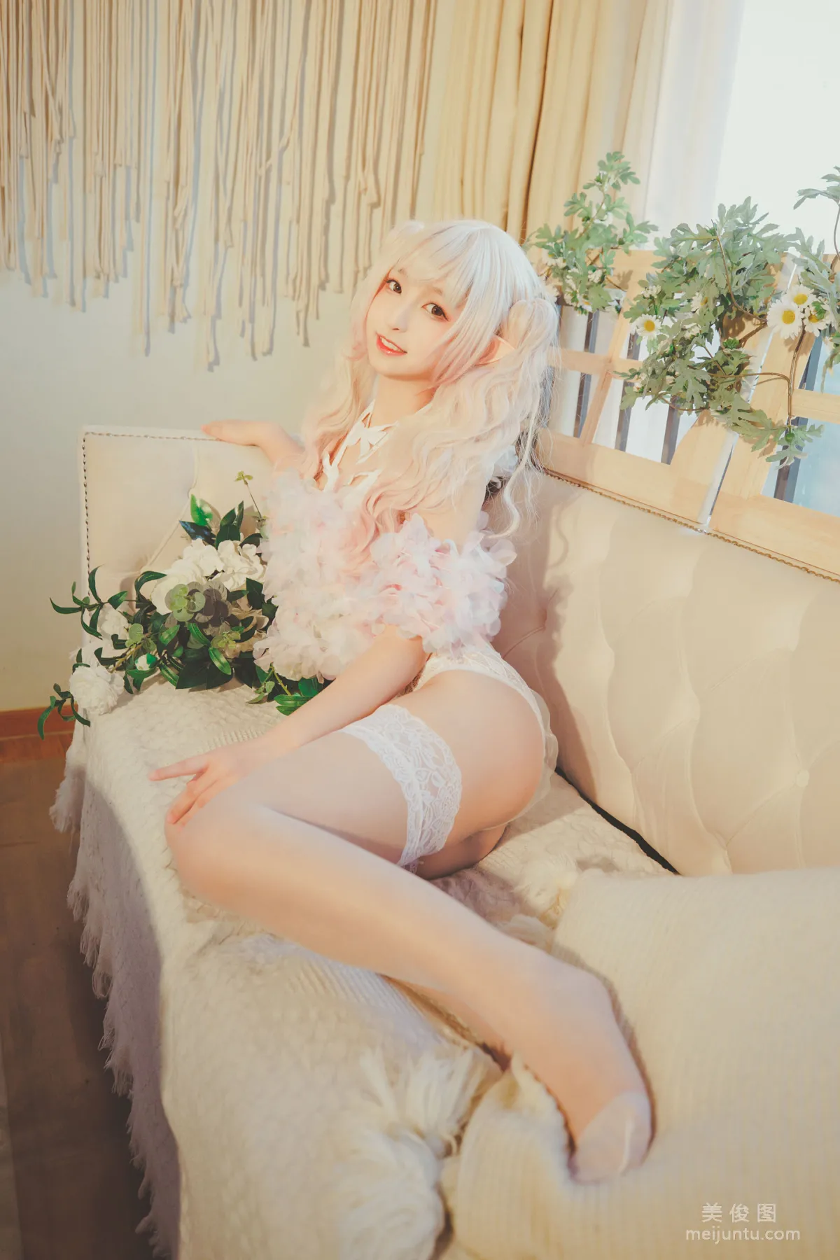 [網紅COSER] 神楽闆真冬 之柔らかい永遠 寫真套圖 128
