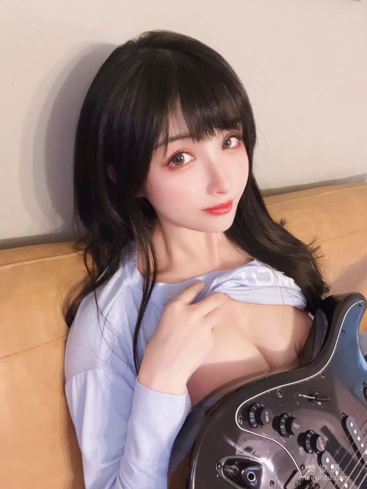 [網紅COSER] rioko涼涼子 - 吉他妹妹系帶裙 37
