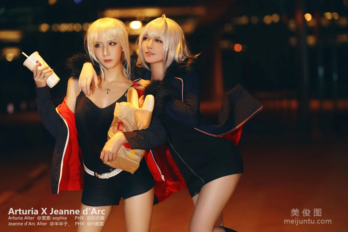 [网红COSER] 半半子&索索sophia - Full set Upscaled3