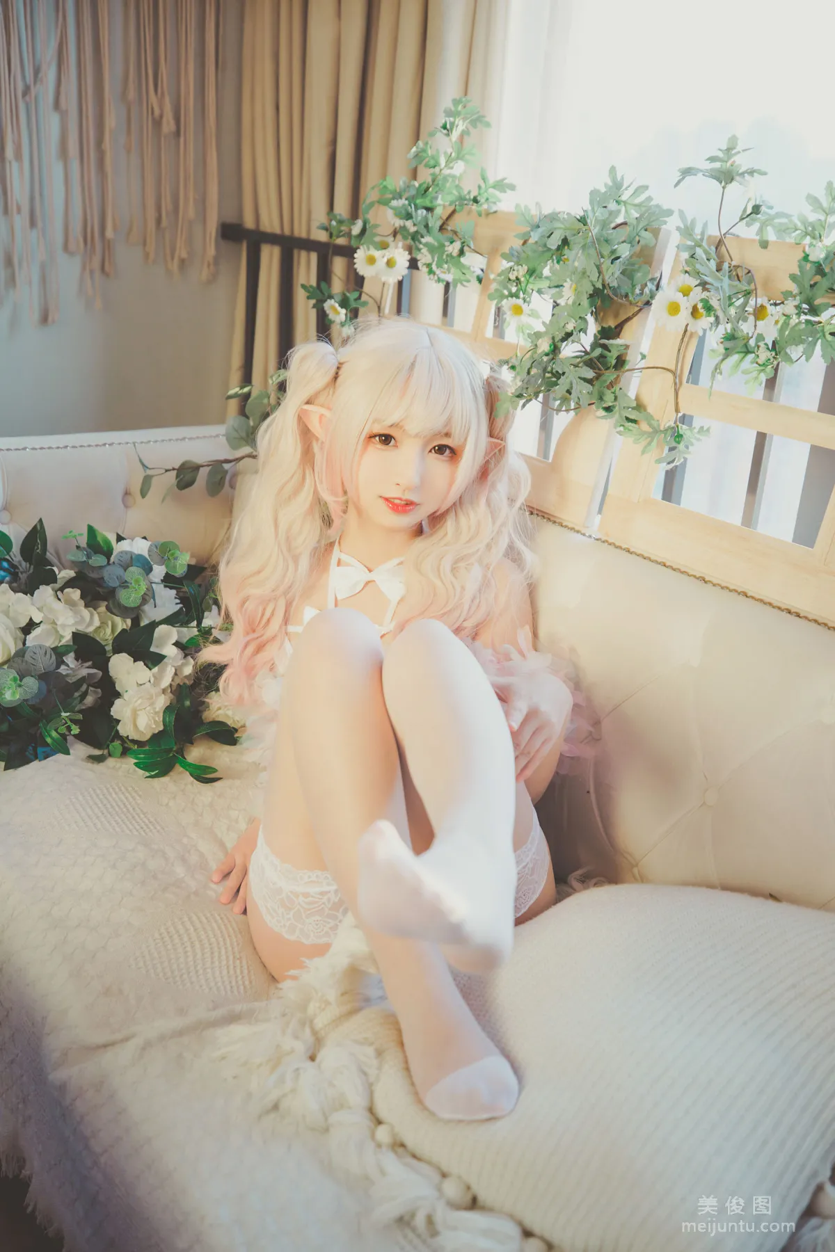 [網紅COSER] 神楽闆真冬 之柔らかい永遠 寫真套圖 97