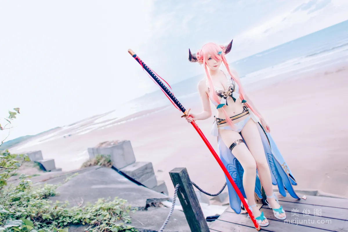 [網紅COSER] 微博妹紙霜月shimo - 碧藍幻想 娜爾梅亞 11