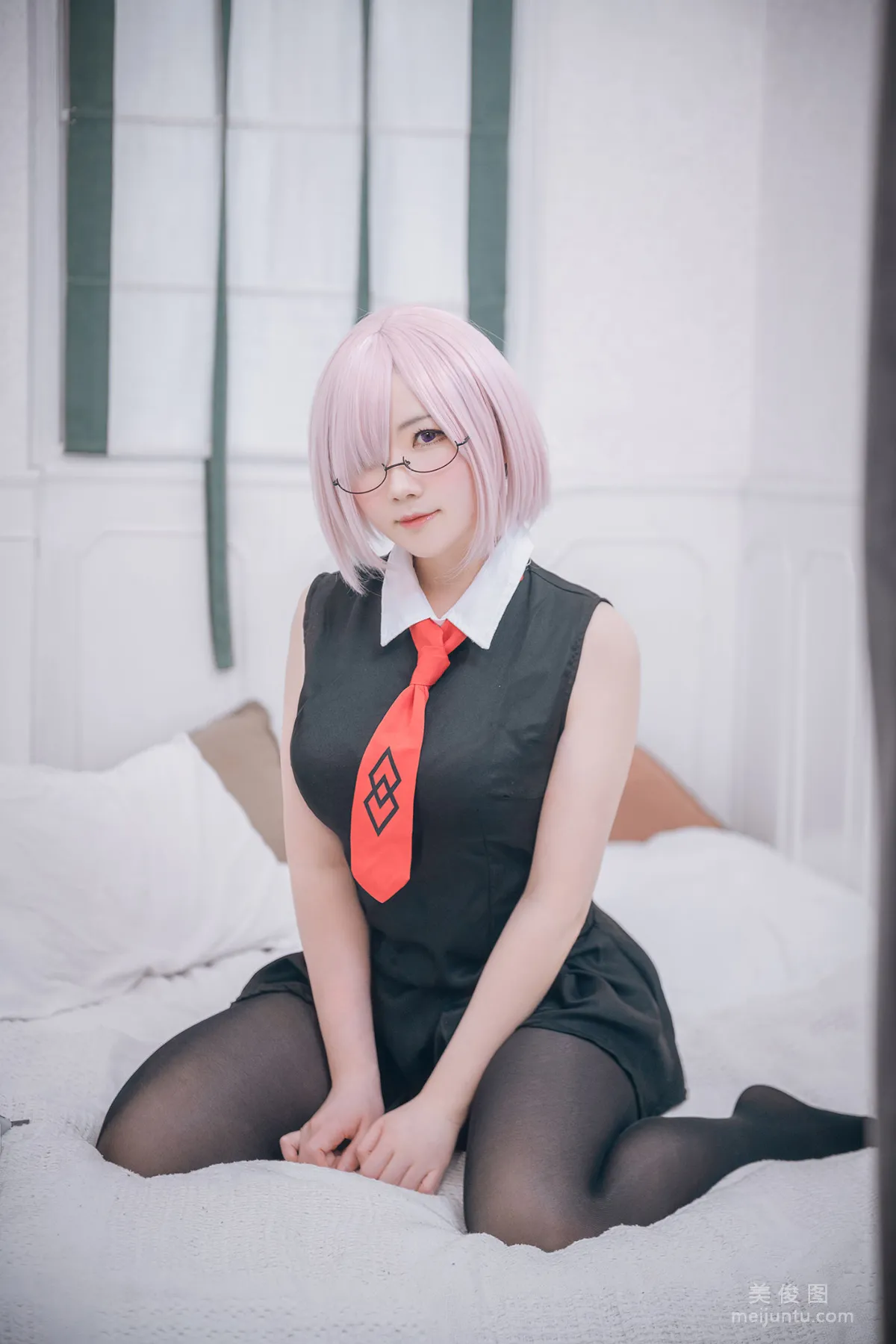 [網紅COSER] 微肉感萌妹是本末末 - 瑪修常服＆貓咪下着 13
