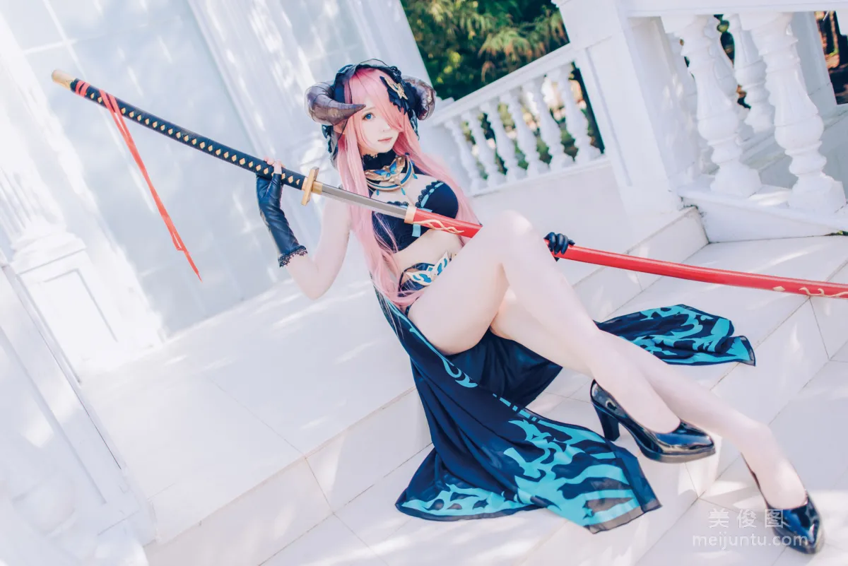 [網紅COSER] 微博妹紙霜月shimo - 碧藍幻想 娜爾梅亞 39