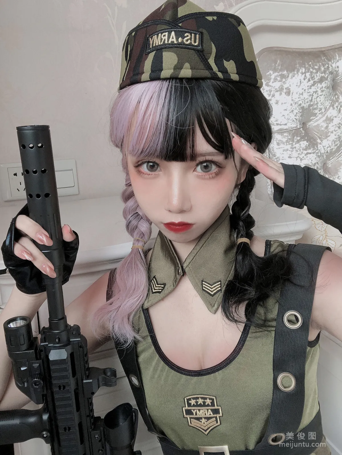 [網紅COSER] 動漫博主果咩醬w - 戰地甜心 7