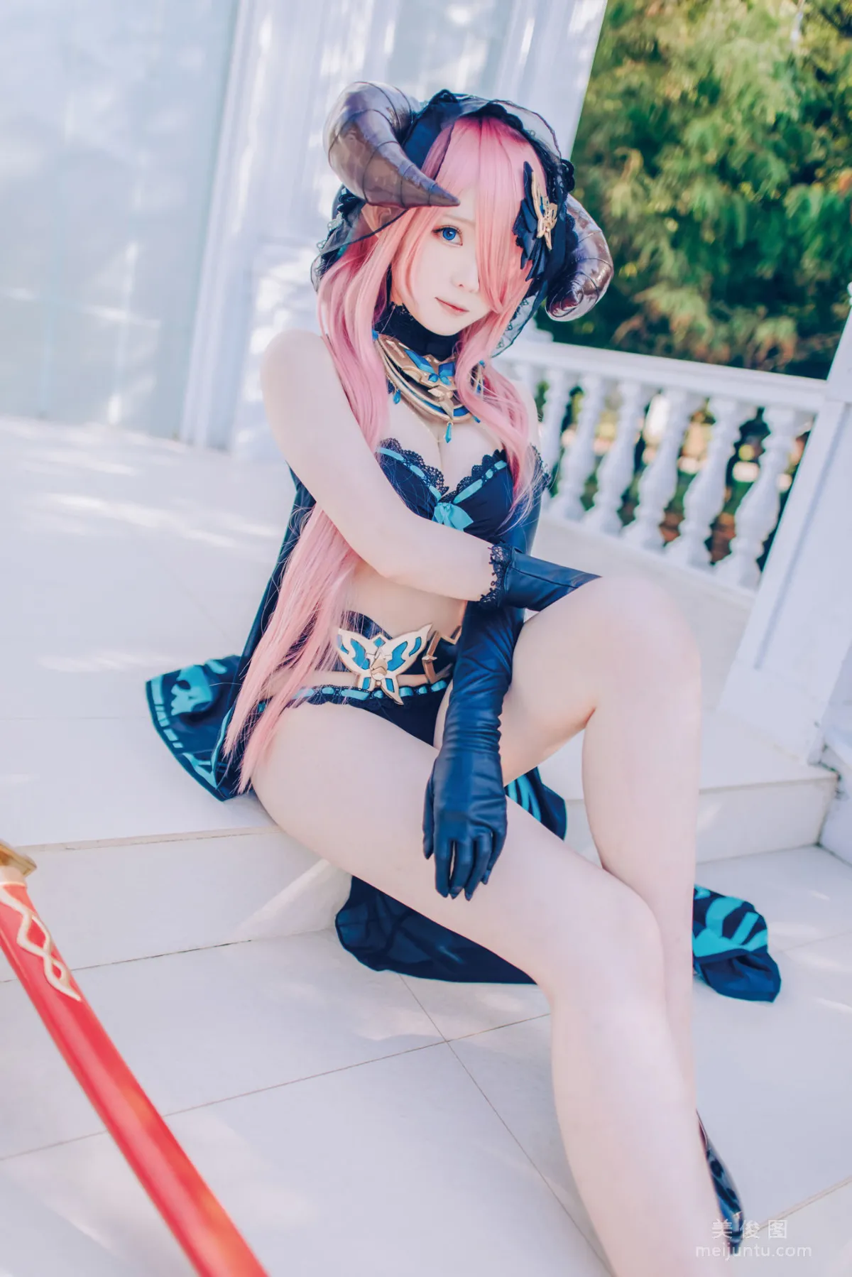[網紅COSER] 微博妹紙霜月shimo - 碧藍幻想 娜爾梅亞 42