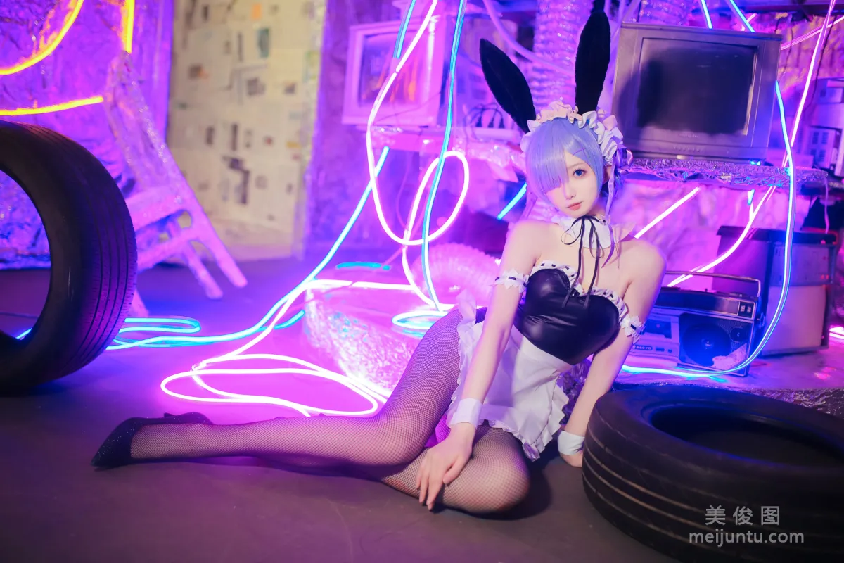 [網紅COSER] 動漫博主封疆疆v - 蕾姆兔女郎 6