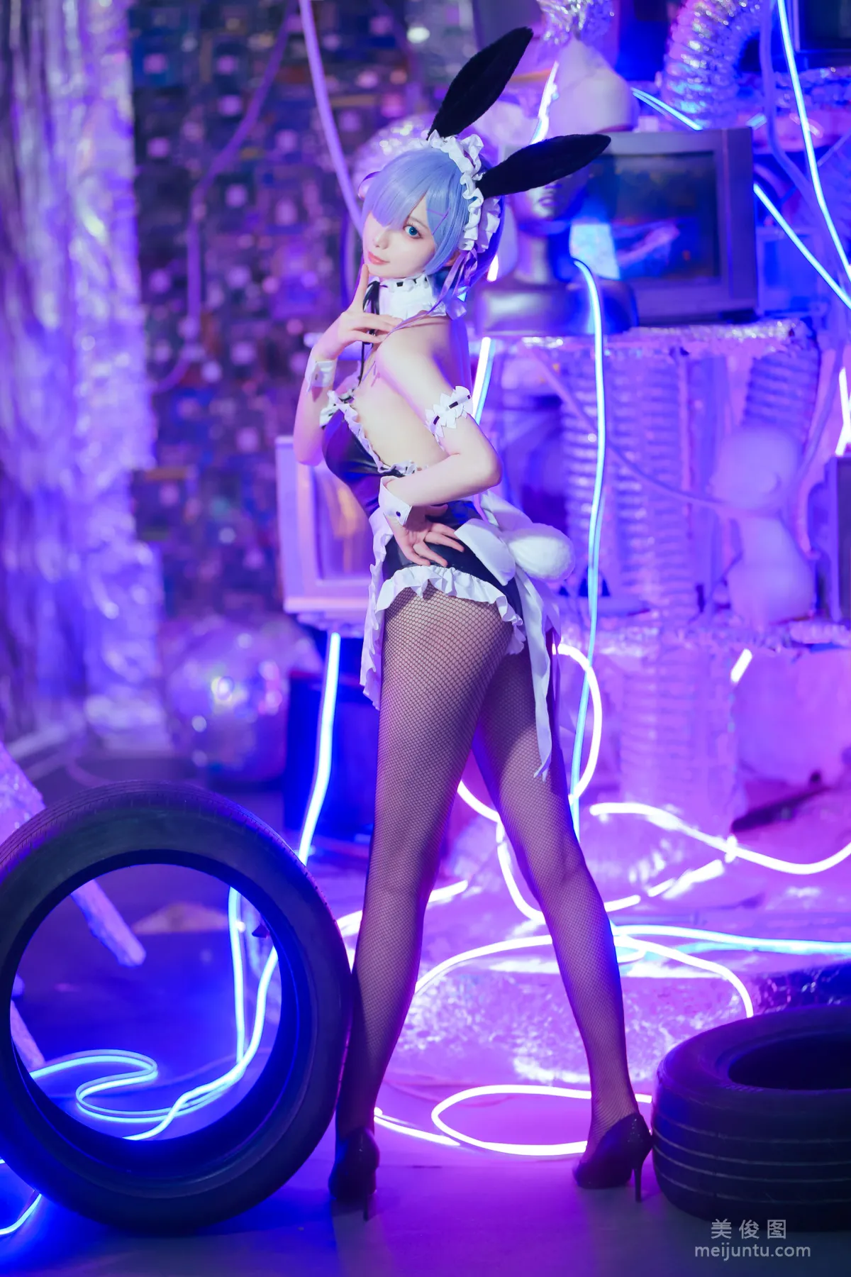 [網紅COSER] 動漫博主封疆疆v - 蕾姆兔女郎 17