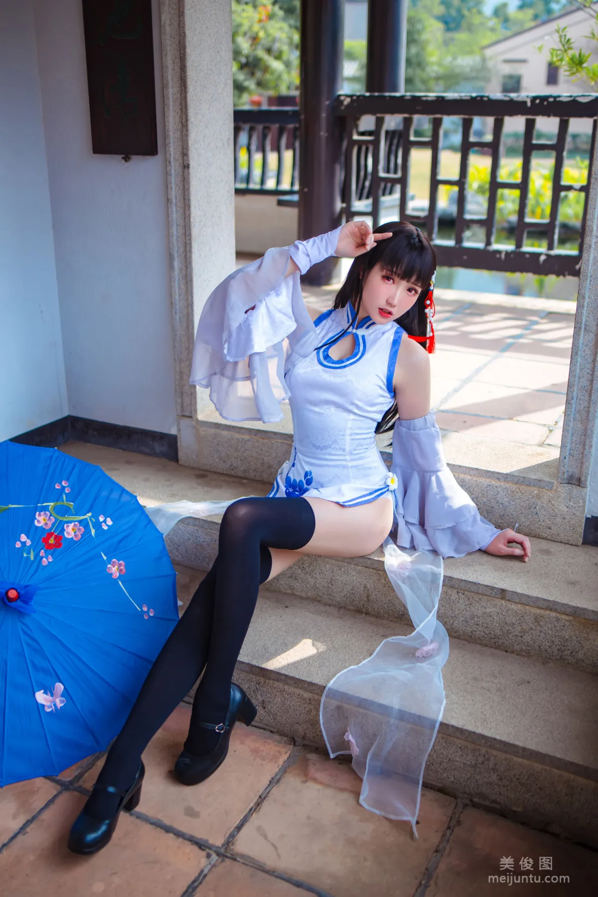 [網紅COSER寫真] Coser瓜希醬福利 - 碧藍航線 逸仙 13