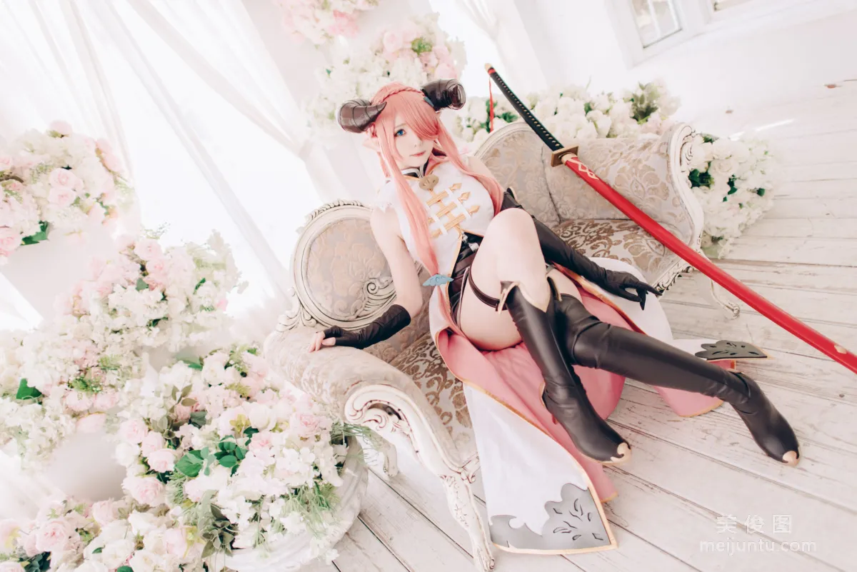 [網紅COSER] 微博妹紙霜月shimo - 碧藍幻想 娜爾梅亞 72