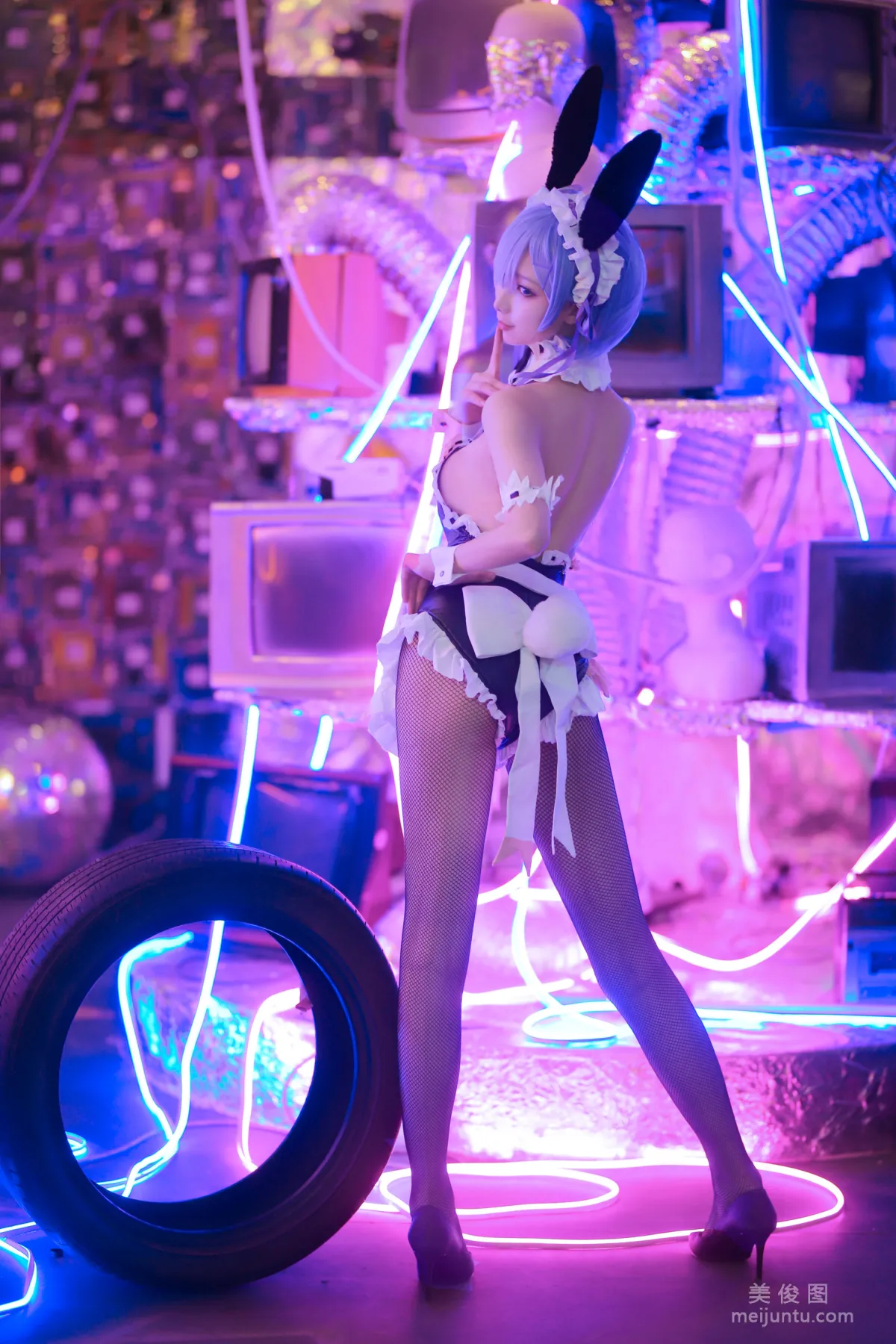 [網紅COSER] 動漫博主封疆疆v - 蕾姆兔女郎 12