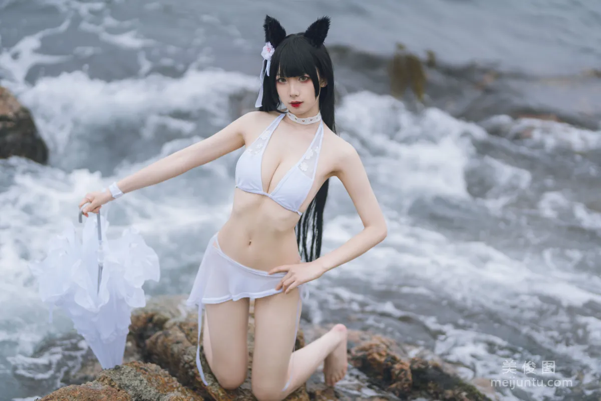 [網紅COSER] 動漫博主封疆疆v - 愛宕泳裝 8