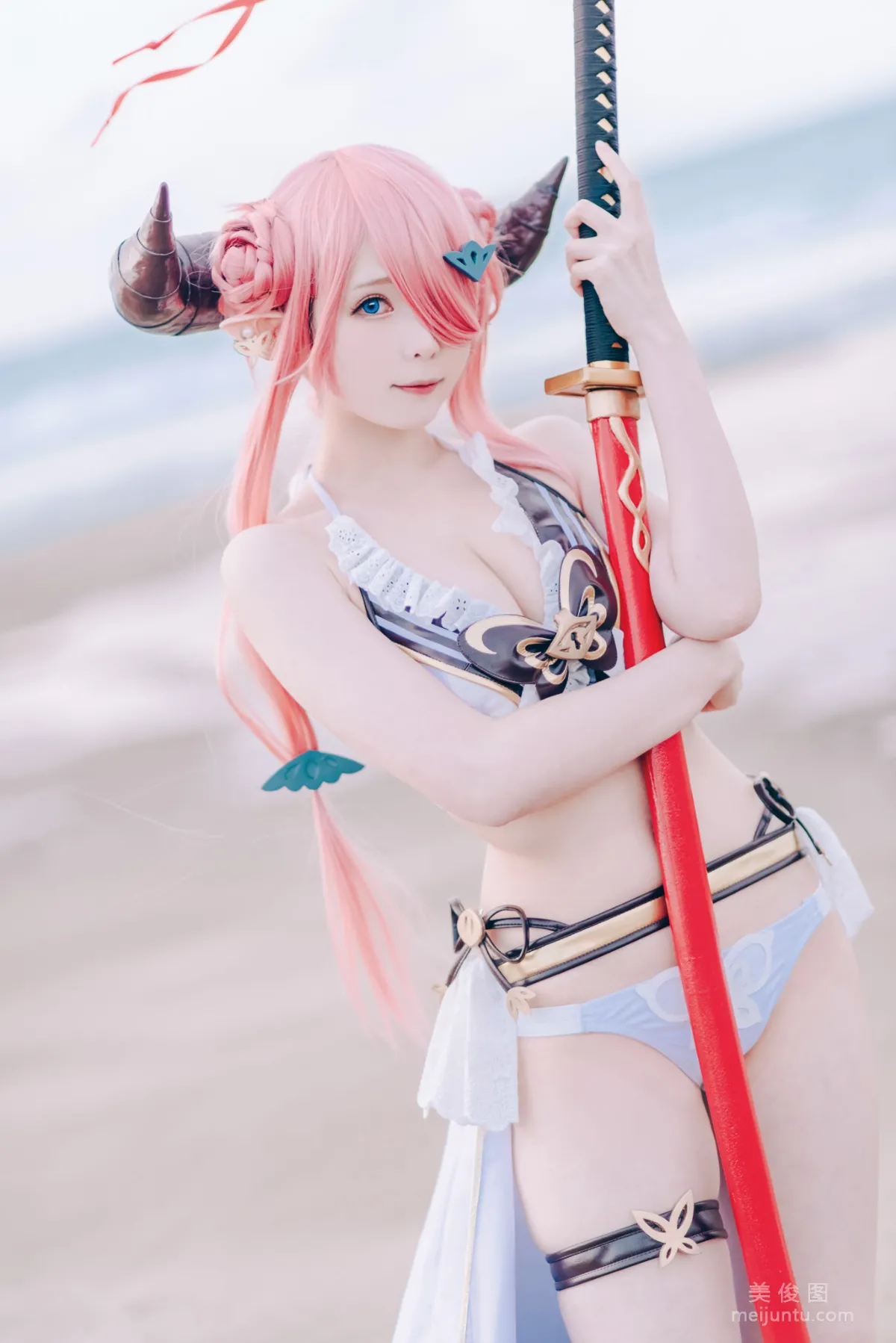 [網紅COSER] 微博妹紙霜月shimo - 碧藍幻想 娜爾梅亞 2